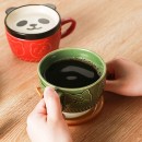 Kawaii Japanese Mug with Lid