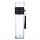 Portable Glass Mug with Infuser