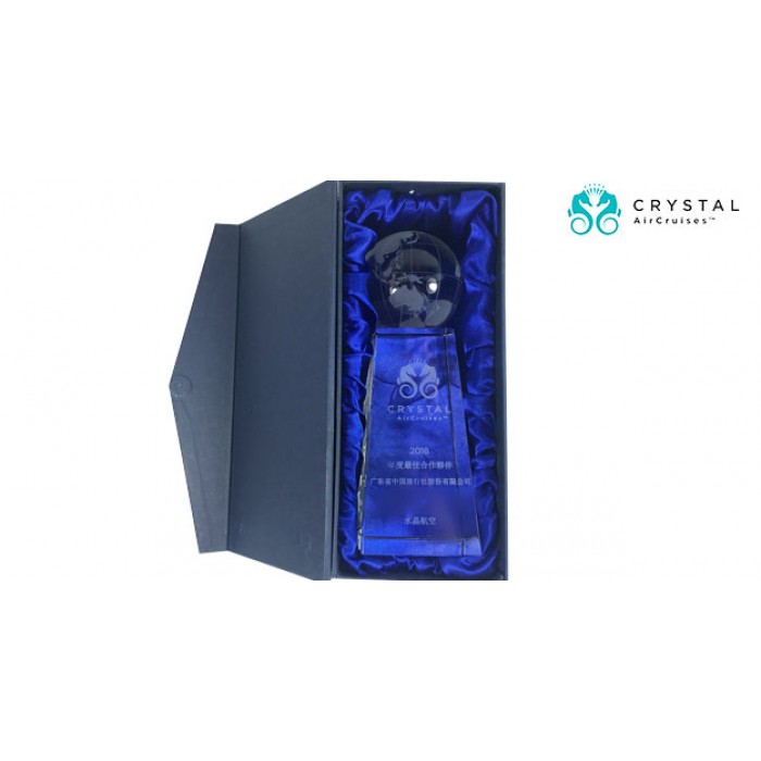 水晶獎座-水晶航空