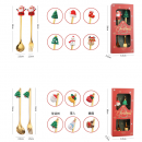 圣诞节餐具套装 圣诞节餐具套装