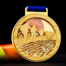 Trailwalking Quicksand Creative Metal Commemorative Medal