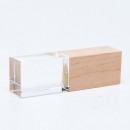 Bamboo Crystal USB Flash Drive