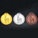 Horse Racing Metal Medal