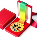 Colorful Taekwondo Medal