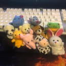 手指毛絨公仔玩偶