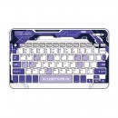 Wireless magnetic keyboard with color printing available