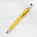 Multifunctional touch head screwdriver ruler 6-in-1 ballpoint pen