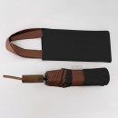 手提式撞色彩胶自动伞