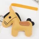 PU Leather Pony Pendant