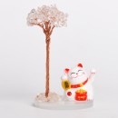 招财猫水晶树