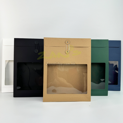 开窗牛皮袋 开窗牛皮袋