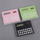 Memo Pad With Solar-Powered Calculator