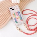 Lanyard TPU Phone Case with Card Holder