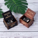 木質手搖八音盒可訂製 木質手搖八音盒可訂製