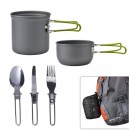 Outdoor Portable Camping Tableware Set Pot