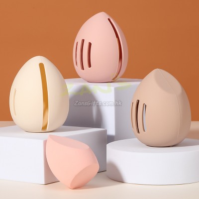 Dust‑Proof Breathable Protective Holder for Makeup Sponge