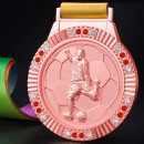 Football Metal Medal