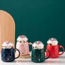 3D Three-Dimensional Santa Cute Ceramic Mug