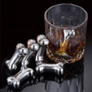 Stainless Steel Bone Metal Ice Cubes