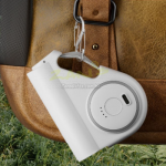 Retractable power bank with built-in cable