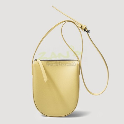 Leather Shoulder Bucket Bag