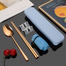 2-In-1 Spoon, Fork And Chopsticks Tableware