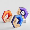 Multi-layer Acrylic Wooden Trophy