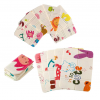 Portable folding seat cushion
