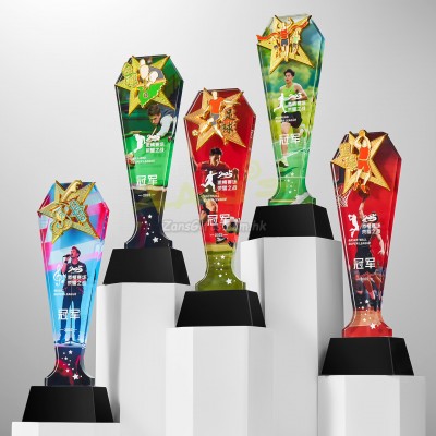 Sports Crystal Award Sports Crystal Award