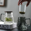 玻璃茶水分離泡茶杯