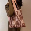 針織手提肩背兩用袋