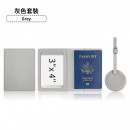 PU Luggage Tag and Passport Case Gift Set