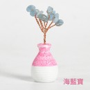 Vase Crystal Tree
