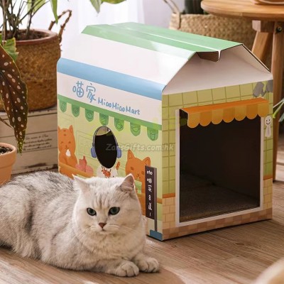 创意猫屋纸盒猫窝 创意猫屋纸盒猫窝