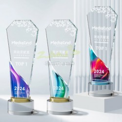Crystal trophy