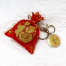 New Year Lucky Bag Pinch Key Chain