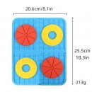 可拆卸拼圖矽膠餐墊