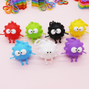 3D矽膠解壓瞪眼煤球捏捏樂 3D矽膠解壓瞪眼煤球捏捏樂