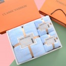 Coral Velvet Towel Gift Box