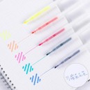 Erasable Double-Headed Highlighter 5-Color Set