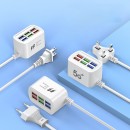 便攜桌面多口充電器