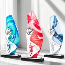 Aluminum Crystal Trophy