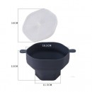 Silicone Popcorn Bowl With Handle
