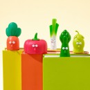 Funny 3D Vegetable Bookmark