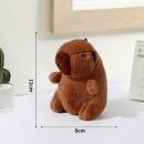 Capybara plush doll keychain