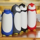 Cute Penguin Glass Cup