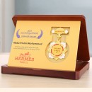 Foldable Wooden Medal