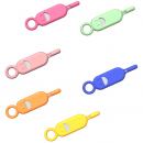 Anti-loss SIM card ejector sleeve