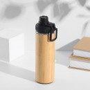 Portable Bamboo Shell Thermos Cup With Cover