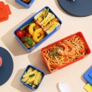 Creative Building Block Double Layer Lunch Box